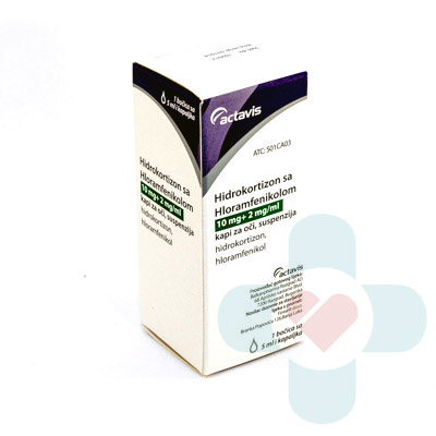 This medicine contains two active ingredients, 10 mg/mL of hydrocortisone and 2 mg/mL of  chloramphenicol. Hydrocortisone belongs to a group of medicines 