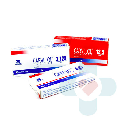 This medicine contains the active ingredient carvedilol which is known as beta-blocker. It works by blocking beta-adrenergic receptors in your heart and t