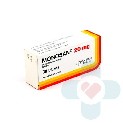 This medicine contains the active ingredient isosorbide mononitrate which is a nitrate vasodilator. These medicines relax blood vessels in your body and i
