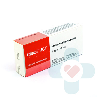 This medicine contains two active ingredients, cilazapril and hydrochlorothiazide. Cilazapril belongs to the group of medicines called angiotensin convert