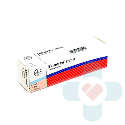 This medicine contains the active ingredient azelaic acid. Azelaic acid is used in the treatment of acne which appear when the pores on the skin are block