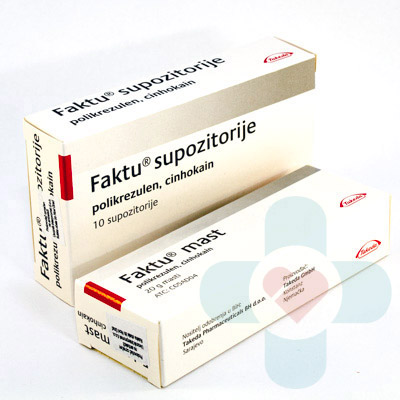 This medicine contains two active ingredients, policresulen and cinchocaine. Policresulen is a topical hemostatic and antiseptic. It is used for common an