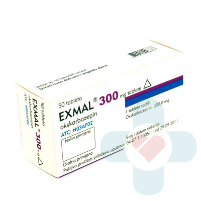 This medicine contains the active ingredient oxcarbazepine which belongs to a group of medicines called anticonvulsants or antiepileptics. These medicines