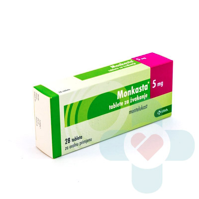This medicine contains the active ingredient montelukast which is a leukotriene receptor antagonist. These medicines are used when the cells in our body p