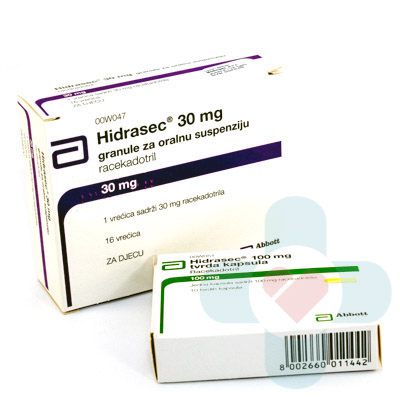 This medicine contains the active ingredient racecadotril which belong to a group of medicines called antidiarrheal medicines. Racecadotril is used to tre